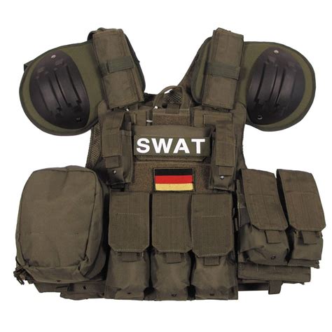 Tactical Vest "Combat" Modular, OD | Military Tactical \ Military Equipment \ Tactical Vests ...