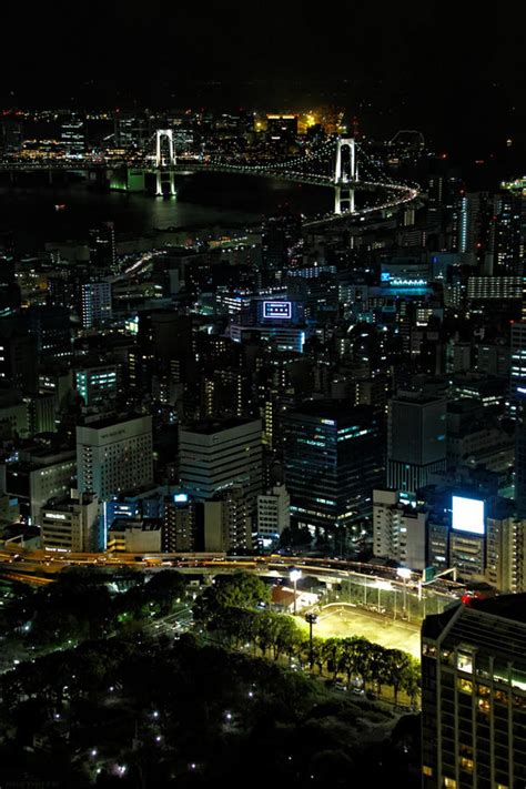 Rainbow Bridge, Tokyo Tower Cityscape by nostro-fr on DeviantArt