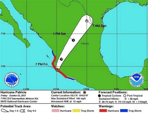 Hurricane Patricia Impacts Travel - Are You Covered? - Your Best Value in Travel Insurance