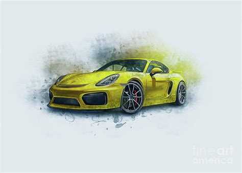 Porsche 911 Painting by Ian Mitchell - Fine Art America