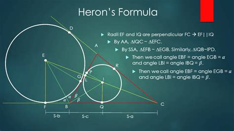 Herons Formula Project - YouTube