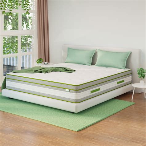 Novilla 12'' Gel Memory Foam Hybrid Mattress in a Box Innerspring Pressure Relief, Full Mattress ...