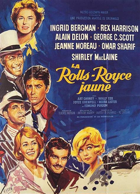 The Yellow Rolls-Royce (1964) - IMDb | Royce, Rolls royce, Alain delon