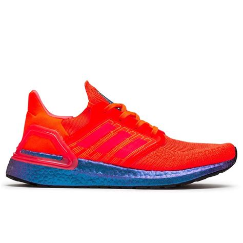 Ultraboost 20 - Solar Red/Blue – Feature