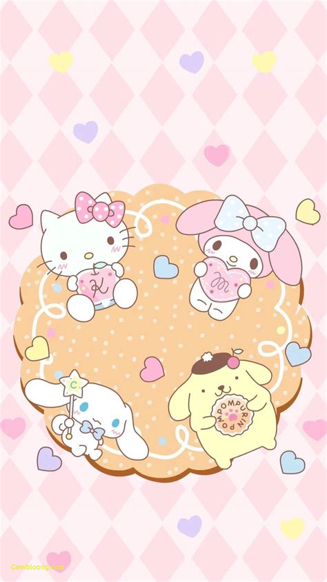 Download My Melody With Sanrio Friends Wallpaper | Wallpapers.com