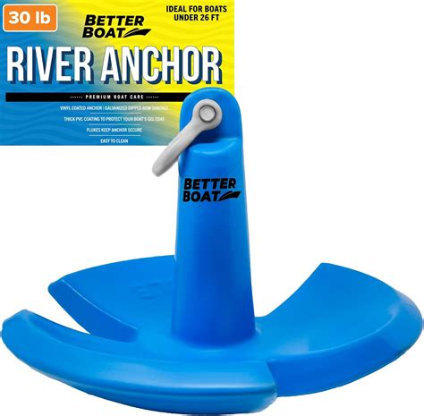 30 lb River Anchor 30lb Boat Anchor Mushroom Anchor River Anchors for Boats Coated Anchor Marine ...