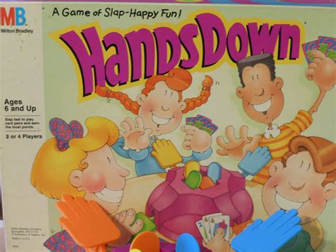 Hands Down Game. Milton Bradley. (1990)