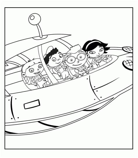 Free Printable Little Einsteins Coloring Pages. Get ready to learn!