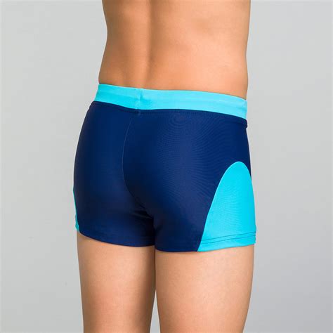 Blue swimming trunks for Boy - Bain Exotic