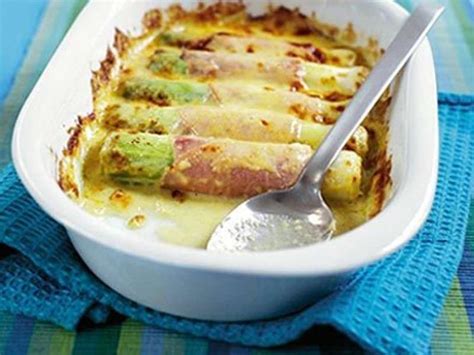 Cheesy leeks & ham Recipe - Whisk