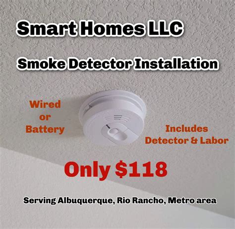 Smoke Detector Installation - Smart Homes, LLC