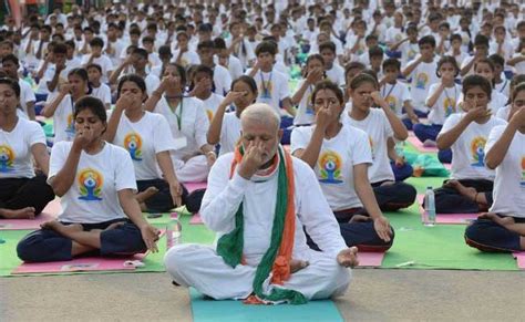 Yoga Most Easy Way to Save Young Generation: PM Narendra Modi