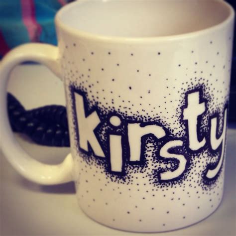 Custom Personalized Sharpie Mug