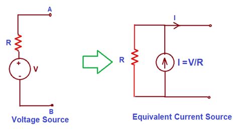 Source Transformation Explained with Examples - Electrical Concepts