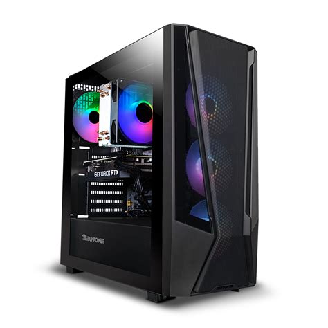 iBUYPOWER Trace 7 Mesh Gaming Desktop AMD Ryzen 7 5700 16GB DDR4 RGB ...