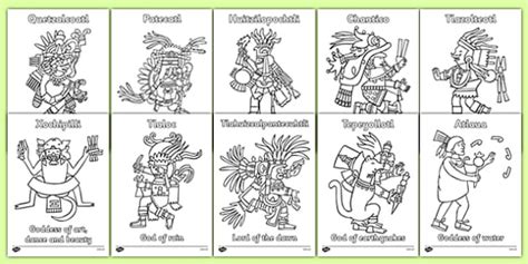 Aztec Coloring Pages for Kids Aged 5-6 | Twinkl USA - Twinkl