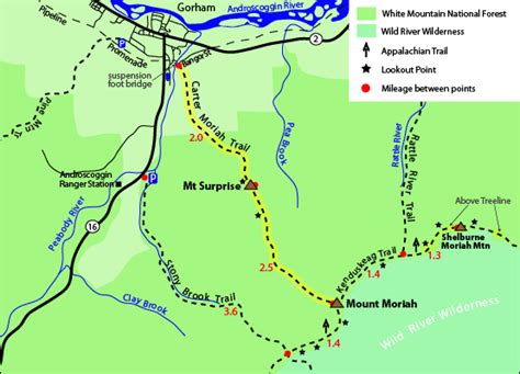 Hike Mount Moriah NH 4000 Footers 4049 - Mt. Moriah, Mount Surprise ...