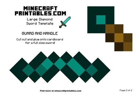 Pin on Minecraft Printable Papercrafts