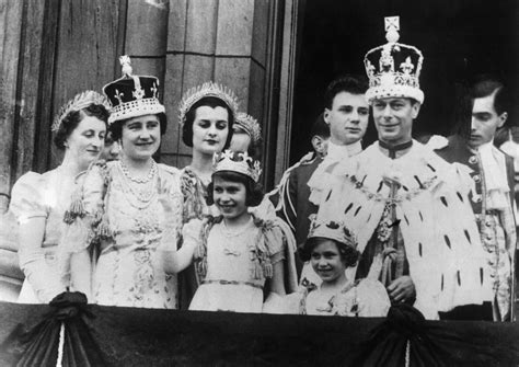 At her father King George VI's coronation in 1937. | Look Back at the Queen's Most Memorable ...