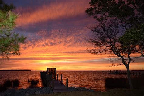 Another Outer Banks sunset... So long, winter...hello spring! ‪#‎OBX ...