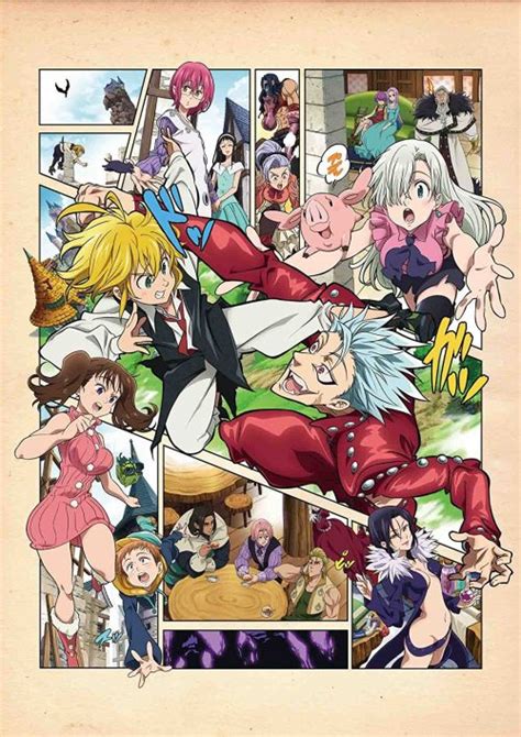 Nanatsu no Taizai Anime Movie Coming August, Announces Staff