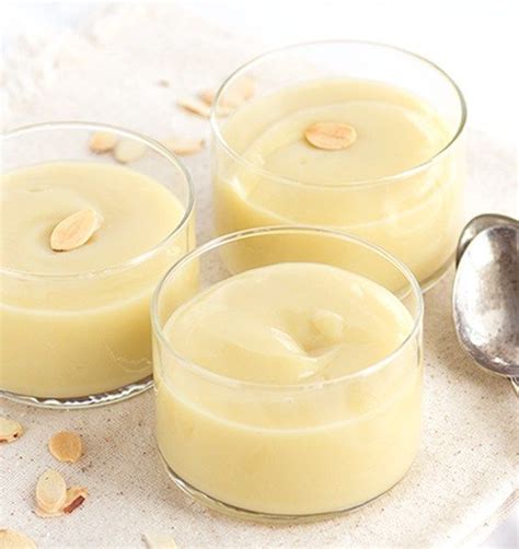 Almond Pudding | Almond milk recipes, Easy puddings, Easy pudding recipes