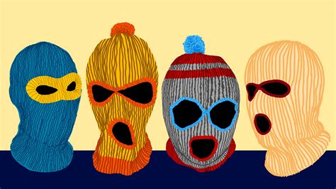 Fine art print from society6 colorful creepy ski mask drawing by jaymie Metz. Fine art print pop ...