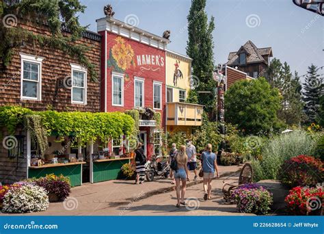 Buildings at the Saskatoon Farm South of Calgary Editorial Stock Image - Image of garden ...