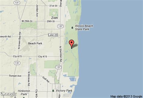 Illinois Beach State Park, an Illinois park located near Antioch, Buffalo Grove and Deerfield ...