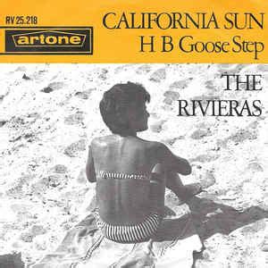 The Rivieras - California Sun / H B Goose Step (Vinyl, 7", 45 RPM ...