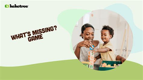 What's Missing? Game for Toddlers and Preschoolers - Kokotree