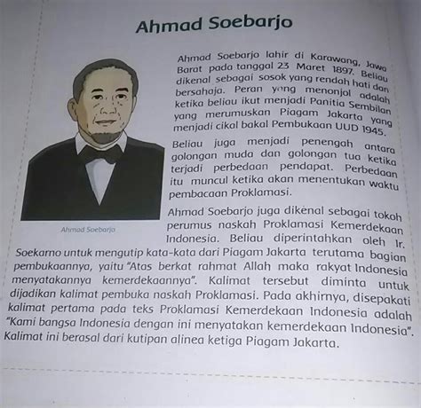 Gambar Pahlawan Indonesia Ahmad Subarjo