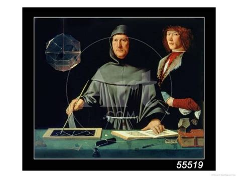 'Portrait of Luca Pacioli' Giclee Print - Jacopo De' Barbari | Art.com ...