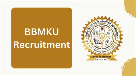 BBMKU Recruitment 2024 Apply Online For Jobs Notification