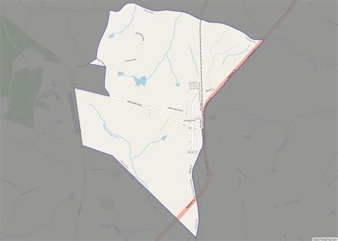 Map of Mountville CDP, South Carolina