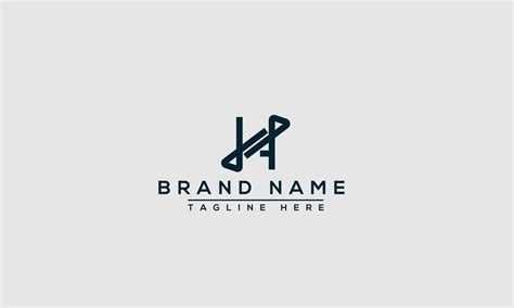 HA Logo Design Template Vector Graphic Branding Element. 10483511 Vector Art at Vecteezy