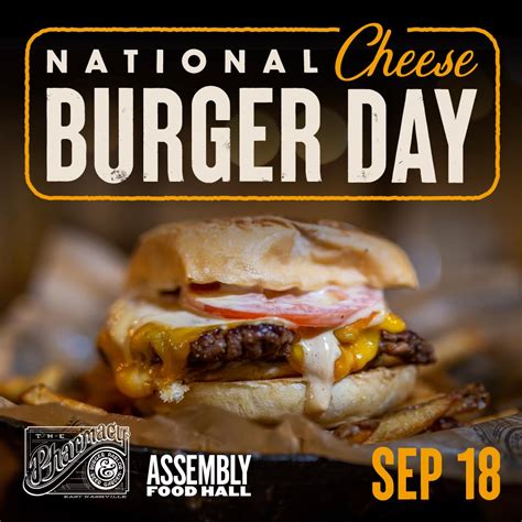 National Cheeseburger Day Tickets, Monday, September 18 2023 | Prekindle