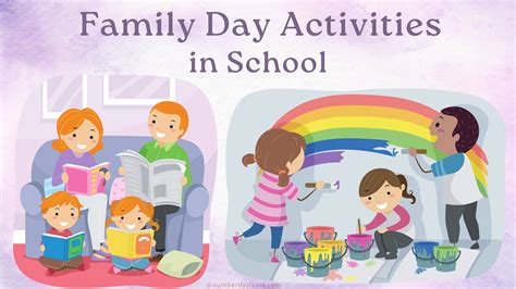 10 Fun Family Day Activities To Do in School - Number Dyslexia