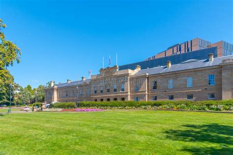 Parliament House of Tasmania in Hobart, Australia Stock Photo - Image of park, picnic: 204327076