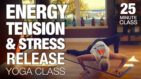 Energy, Tension & Stress Release Yoga Class - Five Parks Yoga - YouTube