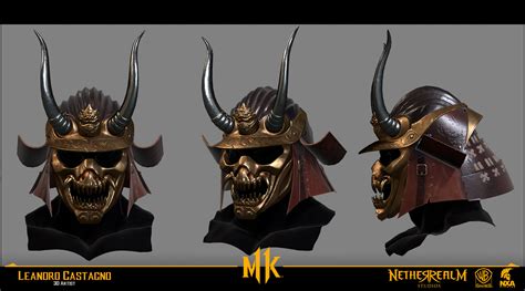 Leandro Castagno - Shao Kahn Mask (Mortal Kombat 11 Gears)