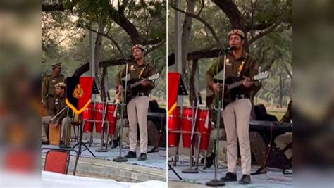 delhi police ka video delhi cop sings arijit singh roke na ruke naina ...