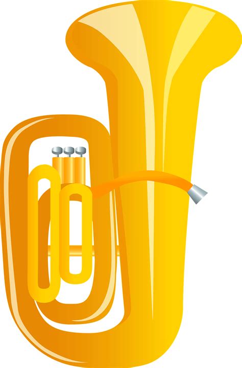 Tuba Sousaphone Clip Art Silhouette Baritone Cliparts - vrogue.co