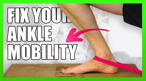 Banded Ankle Dorsiflexion: INSTANTLY Improve Your Ankle Mobility | Ankle mobility, Ankle ...