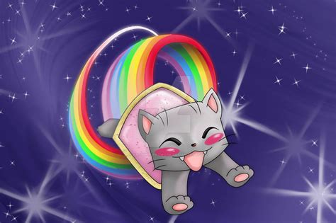 Swirling Nyan Cat by Katsuke-artwork on DeviantArt