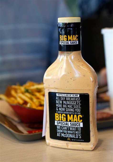 Big Mac sauce ingredients: The secret's out
