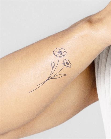 Sweet Buttercup Tattoo - Semi-Permanent Tattoos by inkbox™ in 2021 ...