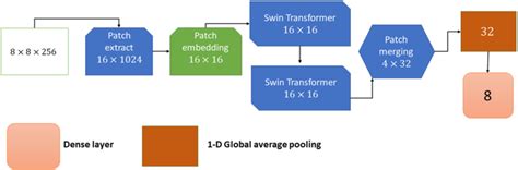 The architecture of the Swin Transformer classifier. | Download ...