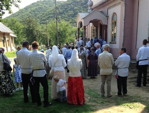 Old Believers in religious costumes gathered for St. Mary's... | Download Scientific Diagram