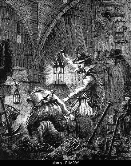 The Gunpowder Plot Conspirators (guy Fawkes) In 1605, A Catholic Plot Stock Photo, Royalty Free ...